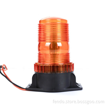 Magnetic Round LED Warning Beacon Lights 30 LED 15W for Cars and Trucks